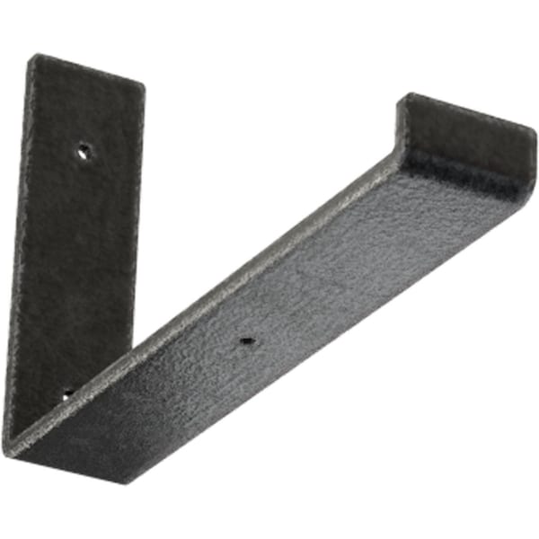 Ekena Millwork Steel Hanging Shelf Bracket, Antiqued Pewter 2"W x 12"D x 7"H BKTM02X12X07HSAPW - main